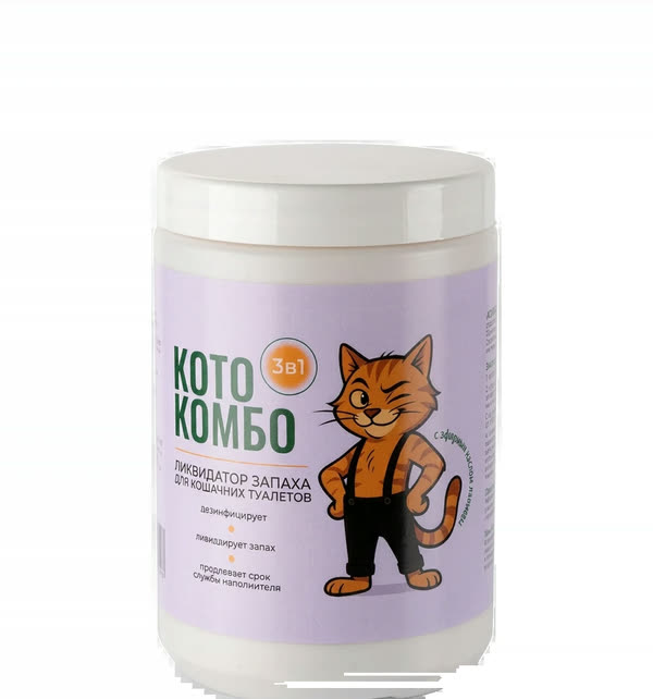 Банка ликвидатора запаха КОТОКОМБО